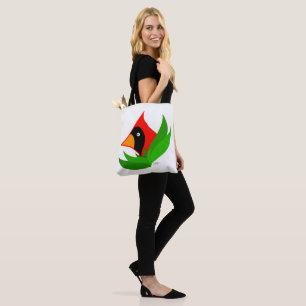 Karikatur Kardinalvogel Tasche