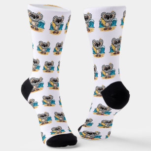 Karikatur Koala Socken