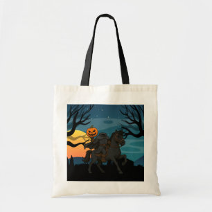 Karikatur Kopfloser Reiter Halloween/Herbst Tragetasche
