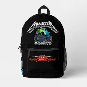 Karikatur-Monstertruck Bedruckter Rucksack