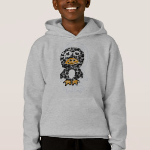 Karikatur-Pinguin in Not Hoodie
