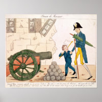 Karikatur von Charles X und Henri Duc de