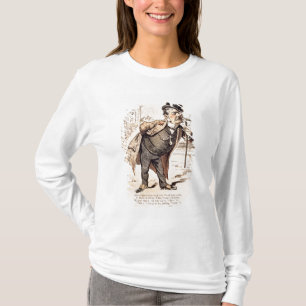 Karikatur von Chester Alan Arthur, c.1883 T-Shirt