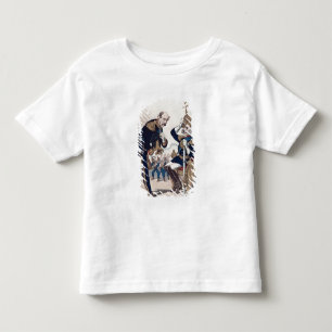 Karikatur von Kaiser Wilhelm von Preußen Kleinkind T-shirt