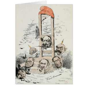 Karikatur von Napoleon III Otto