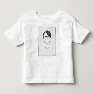 Karikatur von W.B. Yeats, 1898 Kleinkind T-shirt