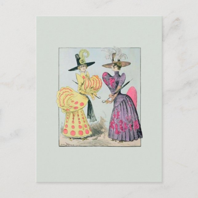 Karikaturen ~ Postkarte / Einladungen (Vorderseite)