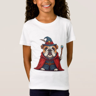 KARIKIERTER BULLDOGGE MERLIN T-Shirt
