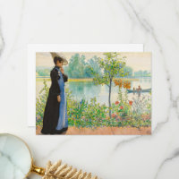 Karin by Shore by Carl Larsson