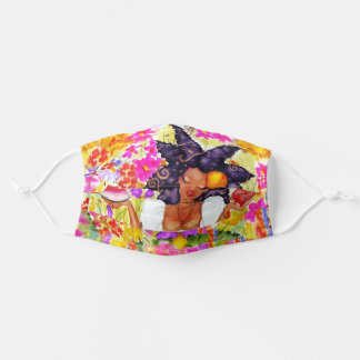 KarinsArt - ABUNDANCE Blumen Mund-Nasen-Maske Aus Stoff
