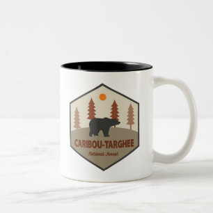 Kariou-Targhee-Waldbär Zweifarbige Tasse
