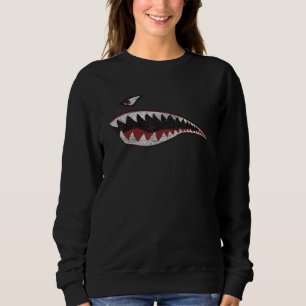 KARK THE NOSE WARHAWK P 40 A 10 WARTHOG KRIEG FLUG SWEATSHIRT