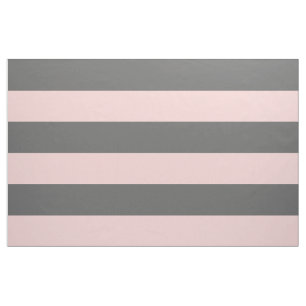 Karkohle Grau und Rosa breite Streifen großen Umfa Stoff