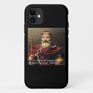 Karl der Große & Berühmte Sprachen Zitat Case-Mate iPhone Hülle