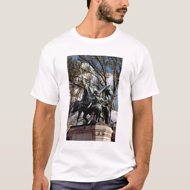 Karl der Große (Carolus Magnus, Charles das große) T-Shirt (Vorderseite)