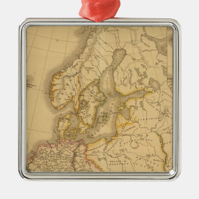 Karl- der Großereich Ornament Aus Metall (Vorne)