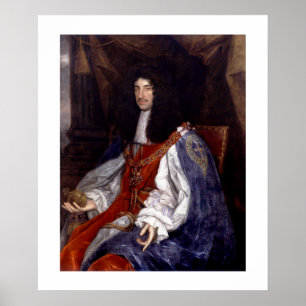Karl II. von Großbritannien und Irland Poster