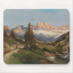 Karl Kaufmann in den Dolomiten Mousepad
