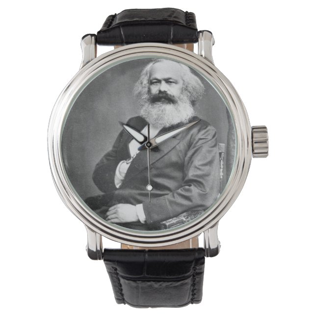 Karl Marx Armbanduhr (Vorderseite)
