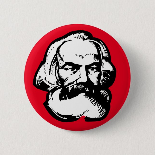 Karl Marx Button (Vorderseite)