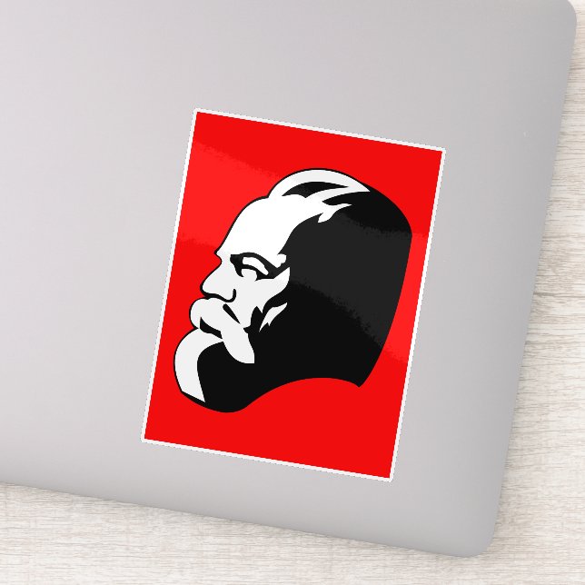 Karl Marx, Communism, Socialism, Soviet Union Aufkleber (Detail)