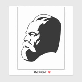 Karl Marx, Communism, Socialism, Soviet Union Aufkleber