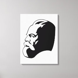 Karl Marx, Communism, Socialism, Soviet Union Leinwanddruck
