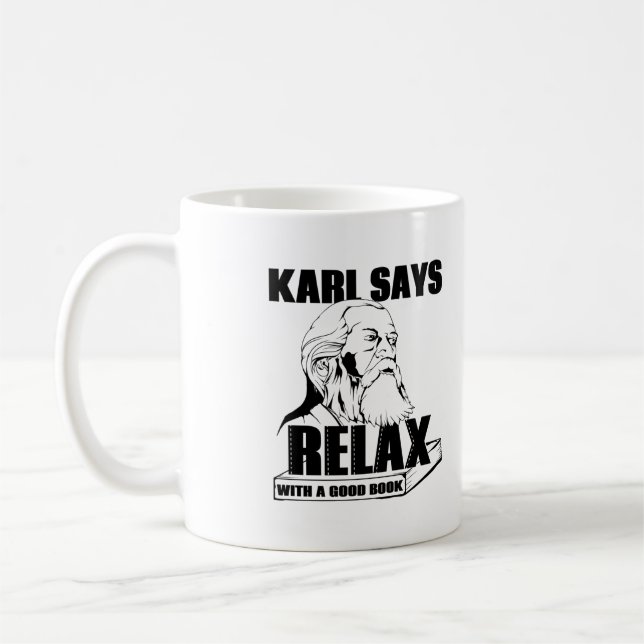 Karl Marx Kaffeetasse (Links)