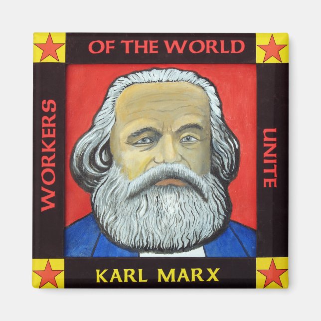 Karl MARX Magnet (Vorne)