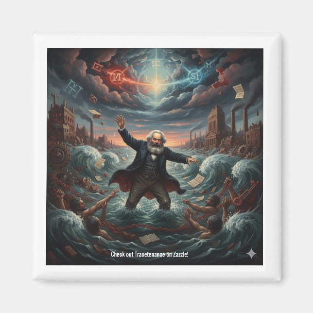 Karl-Marx-Magnet Magnet (Vorne)