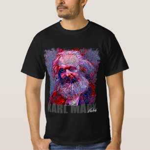 KARL MARX - NFT-Portrait von Marco Aureggi T-Shirt