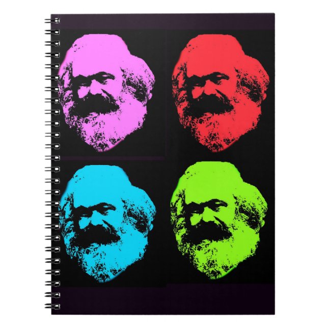 Karl Marx Notizblock (Vorderseite)