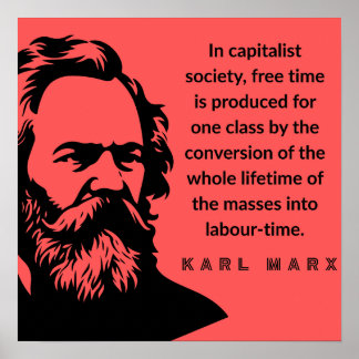 Karl Marx Poster