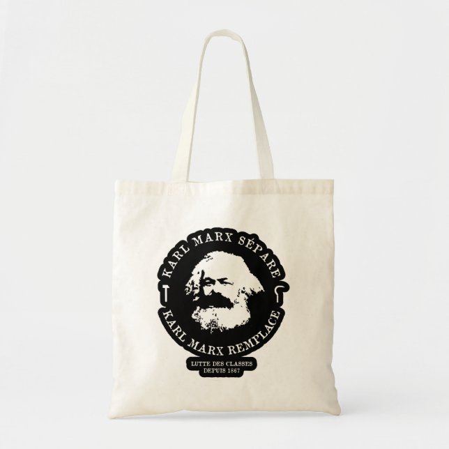 KARL MARX SÉPARE, KARL MARX REMPLACE TRAGETASCHE (Vorne)
