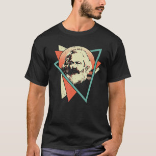 Karl Marx Sozialistischer Sozialismus Kommunismus T-Shirt