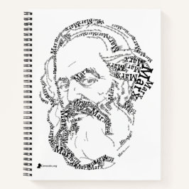 Karl Marx Spiral Notebook Notizbuch