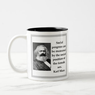 Karl Marx Zweifarbige Tasse