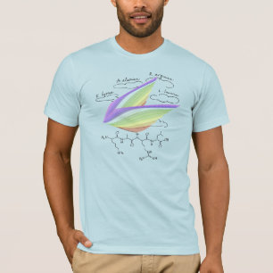 KARL-Peptid, AUC-Thema, benutzerdefinierter Text, T-Shirt