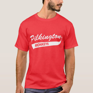 Karl Pilkington Monkeys le T-shirt rouge