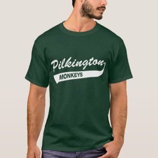 Karl Pilkington Monkeys le T-shirt vert