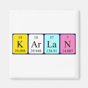 Karlan Periodenmagnet Magnet