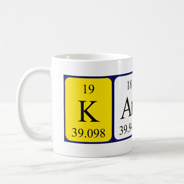 Karlan Periodenname Tasse (Links)