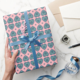 ‘Karlek’ Herz-Muster-Geschenkverpackung Geschenkpapier