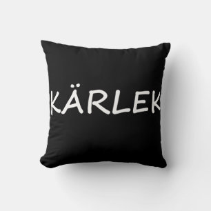 Kärlek, schwedische Liebe Kissen