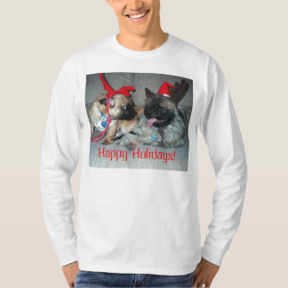 Karli u. Bubba, frohe Feiertage! T-Shirt