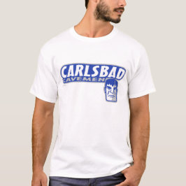 Karlsbad-Höhlenbewohner-grundlegender T - Shirt