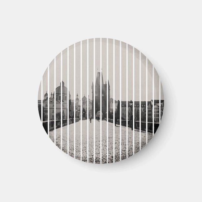 Karlsbrücke in Prag Magnet (Vorne)