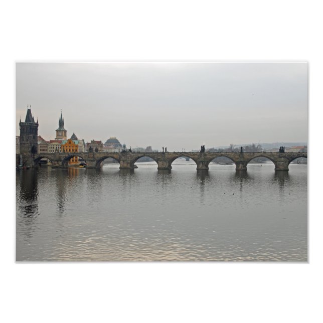 Karlsbrücke, Prag Fotodruck (Vorne)
