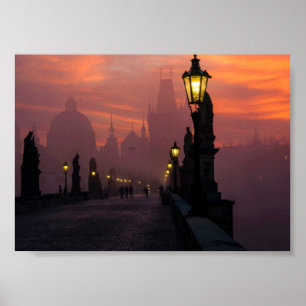 Karlsbrücke Prag Poster