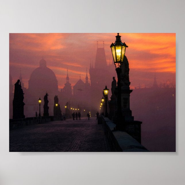 Karlsbrücke Prag Poster (Vorne)